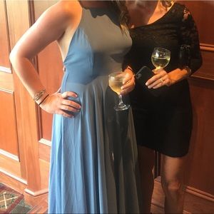 Slate blue Lulus maxi